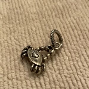 Brighton Silver Crab Charm